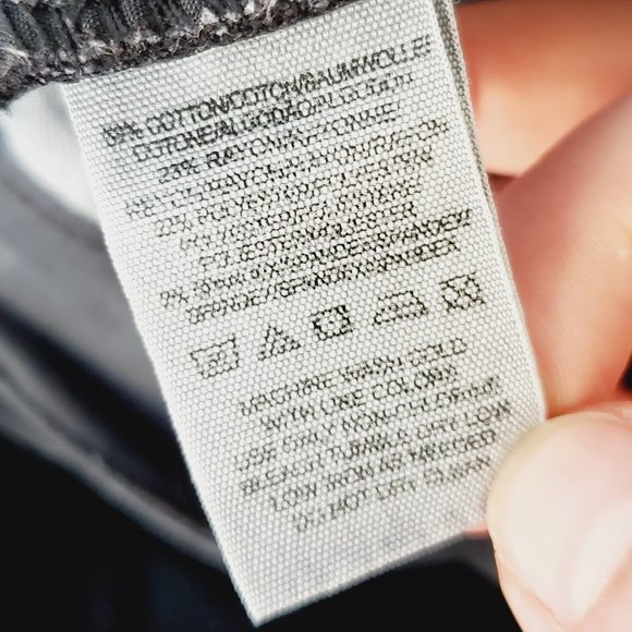 FREE PEOPLE High Rise Cropped Black Skinny Jeans - Picture 7 of 10